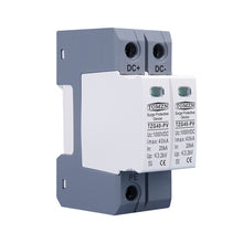 Carregar imagem no visualizador da galeria, SPD DC 2P 600V 800V 1000V 20KA ~ 40KA Din Rail