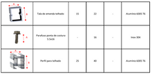 Carregar imagem no visualizador da galeria, Talas de Emenda  para perfil Energia Solar caixa 100 Pç
