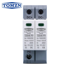 Carregar imagem no visualizador da galeria, SPD DC 2P 600V 800V 1000V 20KA ~ 40KA Din Rail
