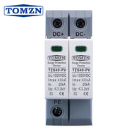 SPD DC 2P 600V 800V 1000V 20KA ~ 40KA Din Rail