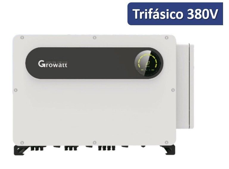 Inversor Growatt 100KW ON GRID 380V 10MPPT